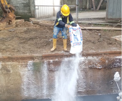 CIERRE Y ABANDONO DE LA PTAR DE LA URB CIERRE Y ABANDONO DE LA PTAR DE LA URB